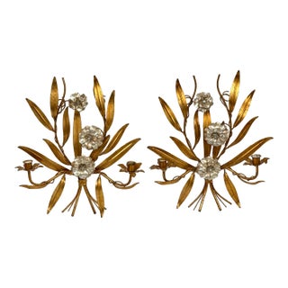 Italian Regency Wall Sconces, Pair For Sale
