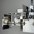 Gaetano Sciolari Vintage Metal Chandelier by Gaetano Sciolari, Italy, 1950s For Sale - Image 4 of 18
