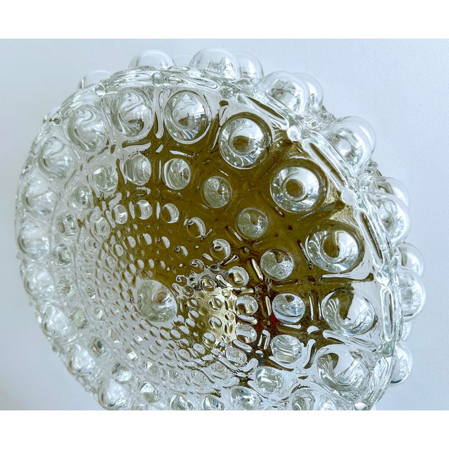 Vintage Bubble Glass Flush Mount from Erco, 1970s For Sale - Image 15 of 17