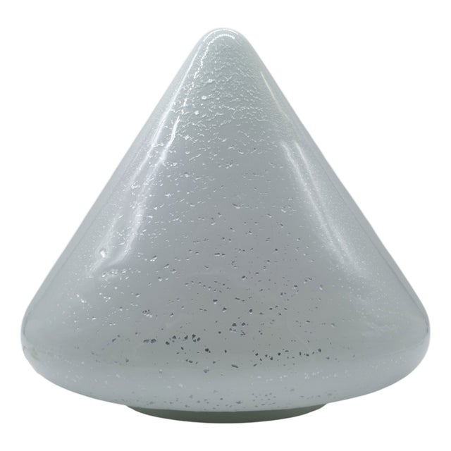 Murano Glass Cone-Shaped Table Lamp, Italy, 1980s For Sale
