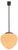 Minimalistic Pendant Lamp, 1970s For Sale