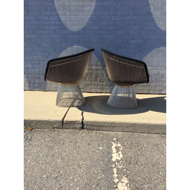 Platner Lounge Chairs, Pair, by Warren Platner for Knoll, 1966 For Sale In Denver - Image 6 of 11