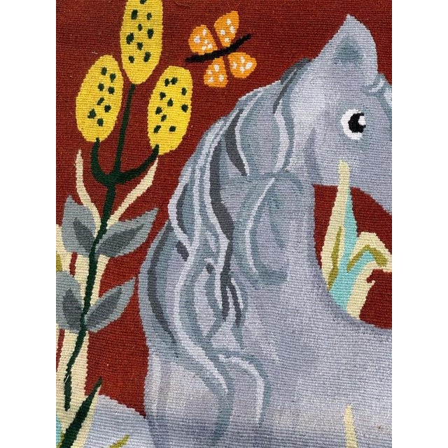 Modern French Aubusson Tapestry by Michèle Ray Vif Dargent, 1950s For Sale - Image 17 of 18