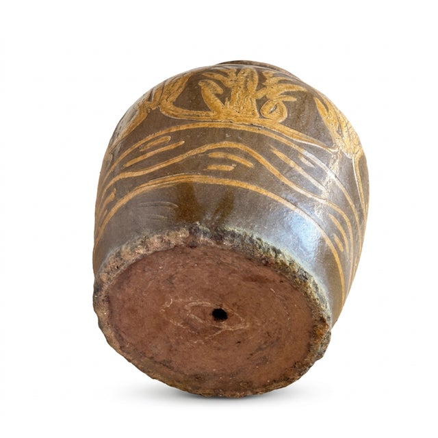 Antique Chinese Dragon Egg Art Pottery Dragon Jardinière Planter Pot For Sale - Image 11 of 11