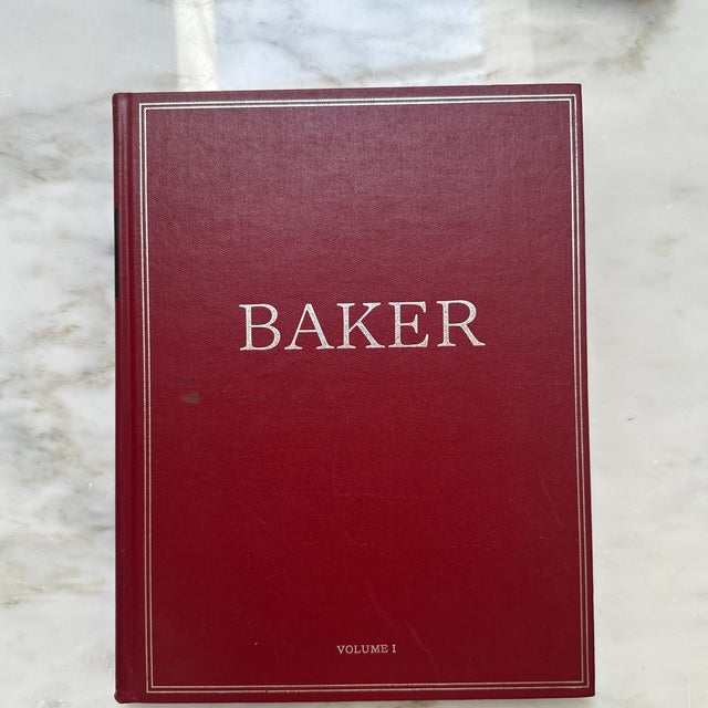 Vintage Baker Furniture Catalog. Hardbound. Volume 1. Great vintage illustrations.
