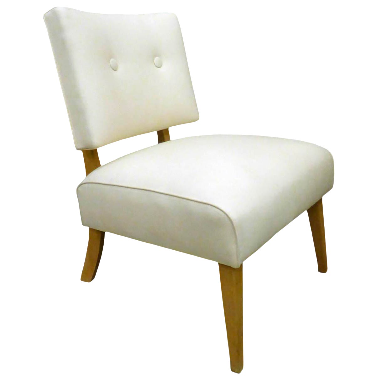 Vintage MidCentury Slipper Chair Chairish