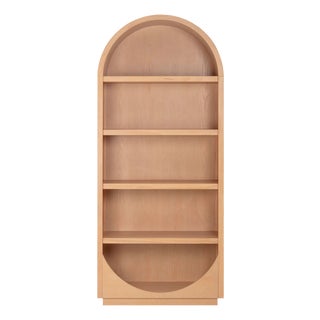 Marlow Natural Wood Bookcase For Sale