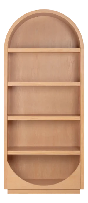 Marlow Natural Wood Bookcase