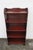Mahogany 1940s Bookcase Display Shelving Cabinet 6282 For Sale - Image 9 of 11