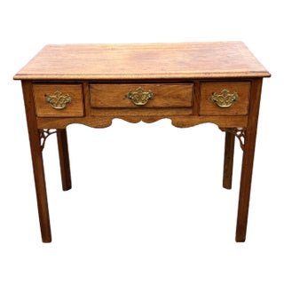 Early American Southern Chippendale Style "Low Boy" - Solid Mahogany For Sale