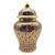 Late 20th Century Thai Benjarong Hand-Painted Gilt Porcelain Covered Jar 6.6" For Sale - Image 12 of 17