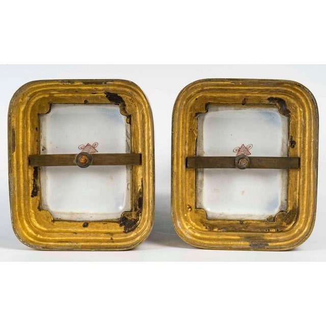 Metal Samson Porcelain Vases with Gilt Bronze Mounting, Early 20th Century, Set of 2 For Sale - Image 7 of 9