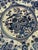 Beautiful large Delftware platter. The center medallion features a bird perched on flowering branches — a classic...