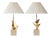 Philippe Jean Sculptural Brass Bird Table Lamps, Signed Limited Editions, 1980, Set of 2 For Sale