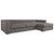 Cenova Set Fabric Corner Sofa and Ottoman in Grey by BoConcept, Set of 2 For Sale - Image 4 of 18