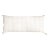 White So Soft Linen Pillow Cover With Natural Beige Stripes For Sale