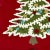 1980s Vintage Arts & Crafts Boho Chic Crewel Christmas Tree Pillow For Sale - Image 4 of 7