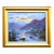 Vintage Sunset Landscape Painting, Oil on Canvas, Signed by Leyette Edens For Sale
