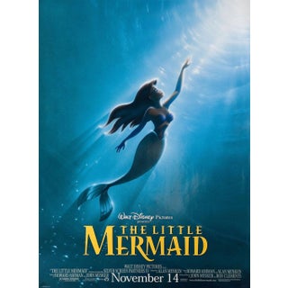 1989 The Little Mermaid Poster For Sale