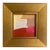 "Red and Ochre" 2026 Framed Mini Painting by Jessalin Beutler For Sale
