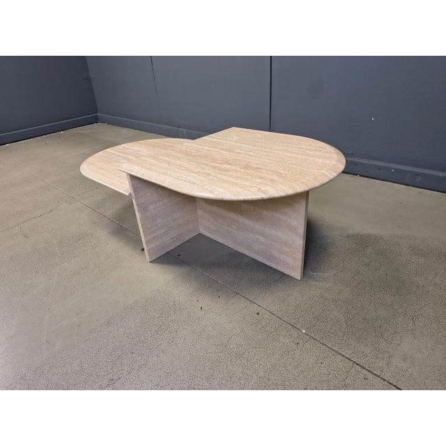 1970s Vintage Travertine Coffee Tables, 1970s, Set of 2 For Sale - Image 5 of 12