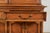 Wood Thomasville French Regency Louis XVI Carved Walnut Breakfront Bookcase Cabinet, Circa 1960s For Sale - Image 7 of 12