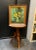Frank Chabry, Flowers in a Vase, Oil on Masonite For Sale - Image 9 of 11