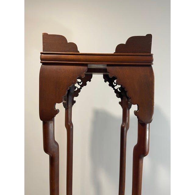 19th Century French Rare Japanese-Style Pedestal Stand Attributed by Gabriel Viardot For Sale - Image 9 of 11