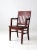 Early 20th Century Antique Wooden Library Chair For Sale - Image 5 of 12