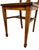 Vintage Arts & Crafts Style Wooden Side Chair With Caned Seat and Shaped Back Splat For Sale - Image 10 of 10
