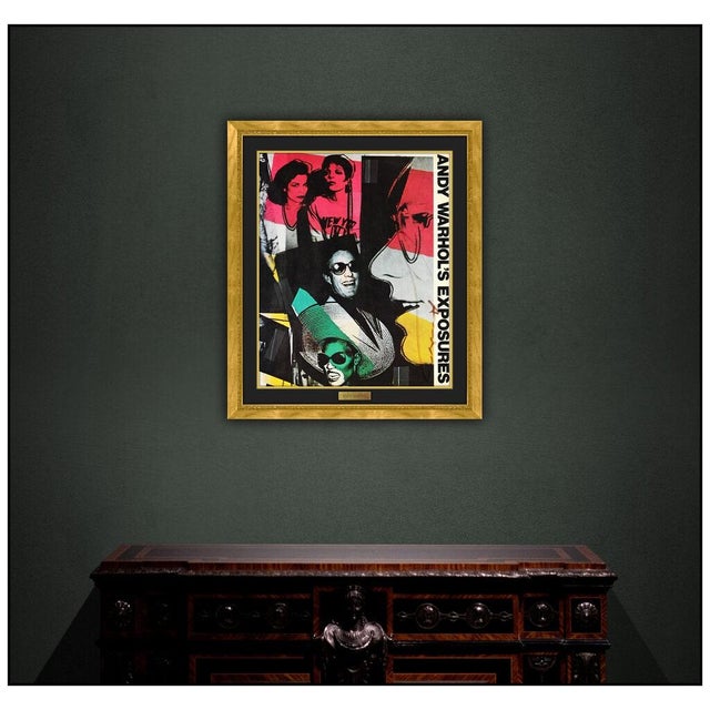 Message us to inquire about custom framing options! (Included for free with every purchase) The artwork here, "Andy Warhol...