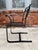 Wrought Iron Glider Bench & Cantilever Chair - Set of 2 For Sale - Image 9 of 12