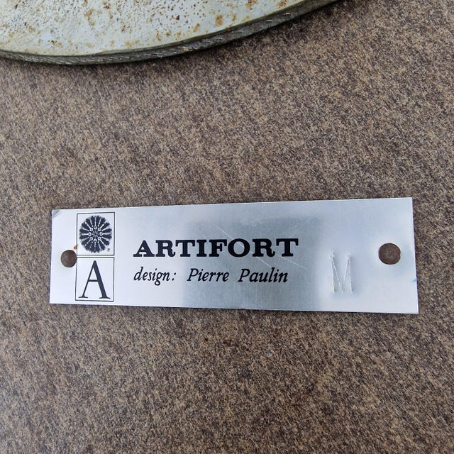 Circle Coffee Table by Pierre Paulin for Artifort, 1960s For Sale - Image 16 of 17