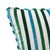 This pillow features Le Matelot with a Knife Edge finish. Cut velvet stripes pop on a crisp cotton ground, making this...