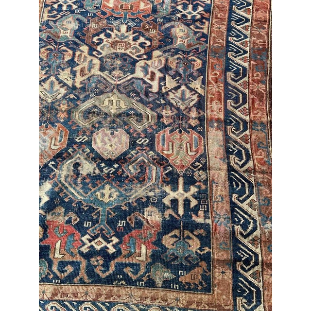 Textile Seychour Shirvan Rug, 1890s For Sale - Image 7 of 18