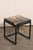 Black & Tan Petrified Wood Top Side Table For Sale - Image 12 of 12