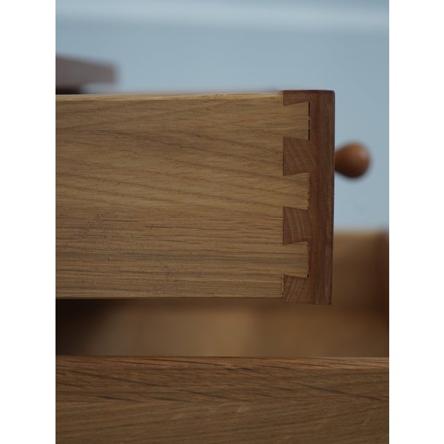 Pair of Stickley Cherry Two Drawer Nightstands For Sale In Philadelphia - Image 6 of 18