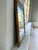 1960s Vintage Oak and Crystal Glass Wall Mirror, Sweden, 1960s For Sale - Image 5 of 17