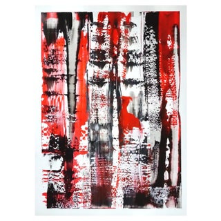 Sumit Mehndiratta, Composition No. 356, 2022, Acrylic Paint on Yupo Paper For Sale