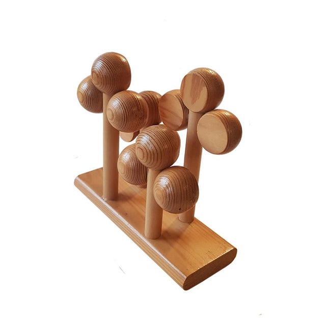 Scandinavian Letter Holder by Aarikka, Finland, 1970s For Sale - Image 3 of 6