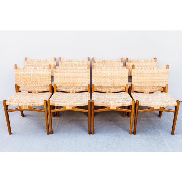 1960s Restored Hans Wegner Ch 31 Oak Dining Chairs - Set of 8 For Sale - Image 15 of 16