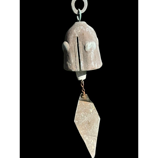 Paolo Soleri Paolo Soleri Cast Bronze Wind Chime For Sale - Image 4 of 8