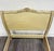 Vintage Twin Size French Provincial Louis XV Style French Bisque Cream Bed For Sale - Image 11 of 15