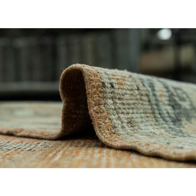 Textile Turkish Vintage Rug 4'5" x 7'2" #20504 For Sale - Image 7 of 8