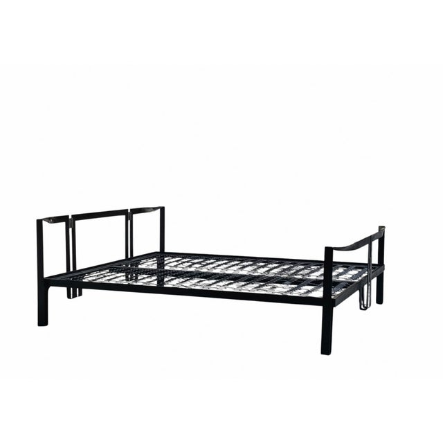 Black Vanessa Double Bed by Tobia Scarpa for Gavina, Italy, 1970s For Sale - Image 6 of 6