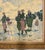 Mid 20th Century Impressionist Revival Beach Scene Painting, in the Manner Pierre-Auguste Renoir For Sale - Image 5 of 6
