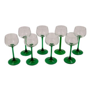 1970s Luminarc Alsace Wine Glasses - Set of 6 For Sale
