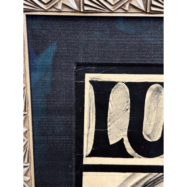 A striking poster by the Dutch artist Ludwig Oswald Wenckebach in 1924, designed for the production of an avant-garde...