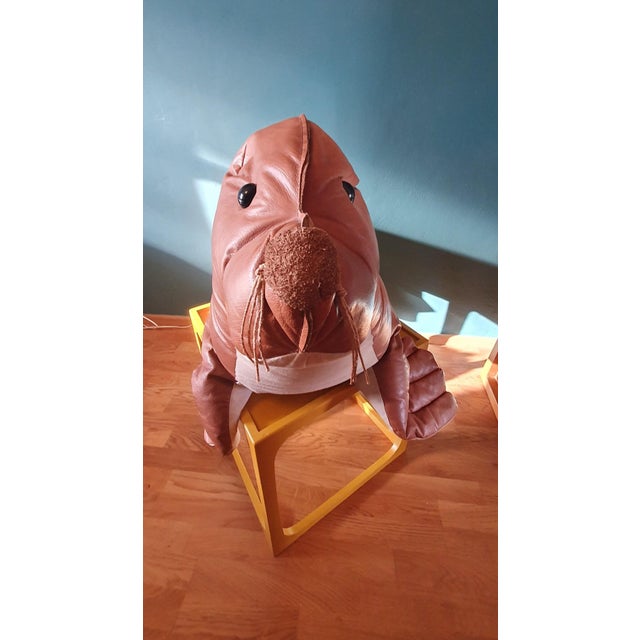 Leather Seal Therapy Toy, 1970s, in Very Good conditions. Designed 1970 to 1979