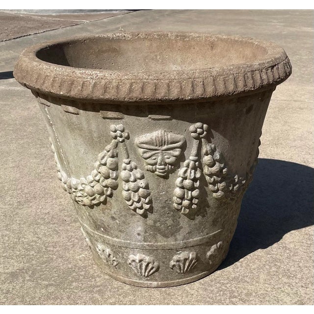 I have a pair of these beautiful large concrete planters. You may choose to purchase one or two.